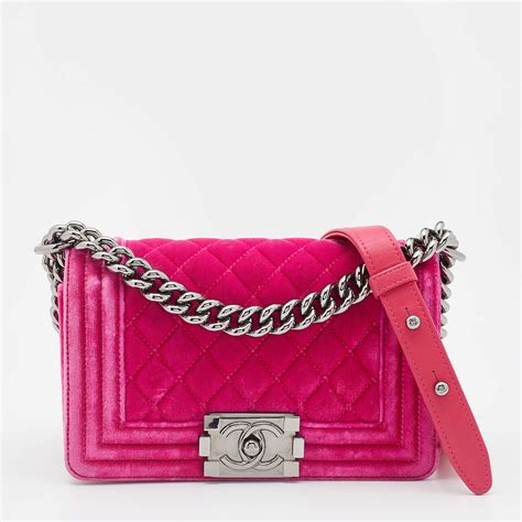 pink boy bag chanel